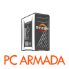 PC AMD Ryzen 3 3200G + 8 GB DDR4 + SSD 240 GB + Gabinete kit PCCOMBO077